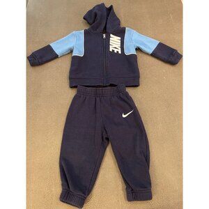 Nike Sweat Suit Set Navy And Blue 12M (76) VGUC